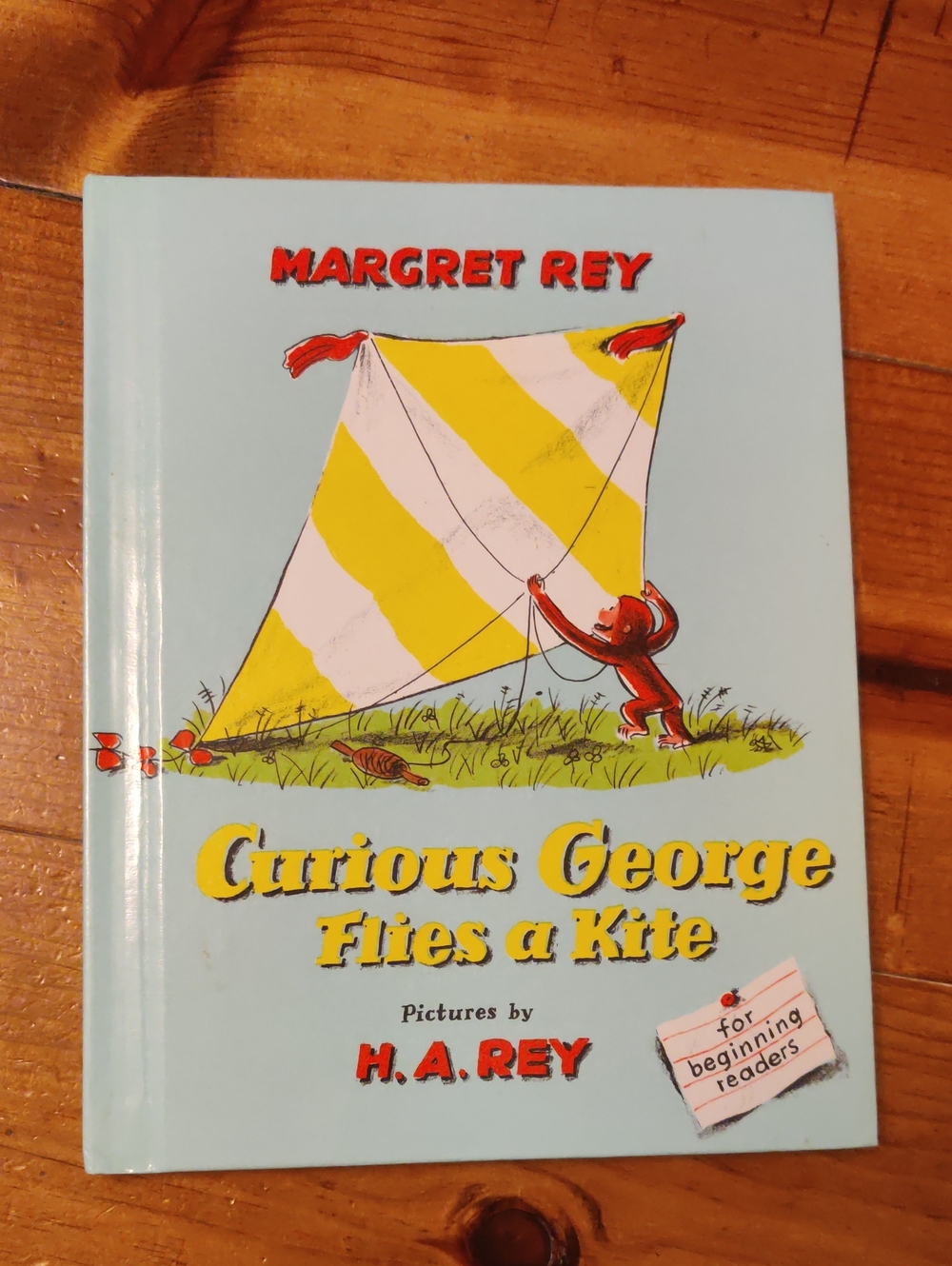 Curious George Flies a Kit, Hardcover - By Margret Rey